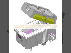 2ポンド容量の透明ろ過ボックスと長持ちするセラミックファイバーシール