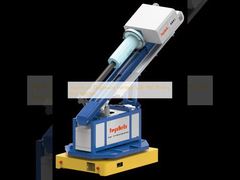 アルミニウム脱ガス炉 サイド壁回転流体注入器