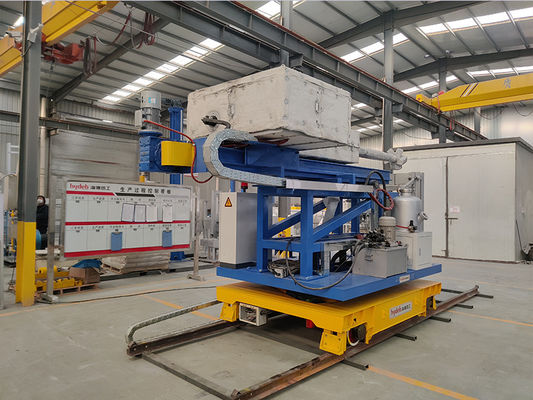 サーボモーター注入圧力制御付きロータリーフラックスインジェクター、アルミニウム精錬用、速度0～300mm/s、圧力25MPa