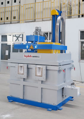 グラフィットシャフト材料 ボックスタイプ ライン内回転脱ガス装置 1500×1500×1800mm 精密で一貫した脱ガス