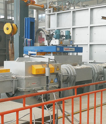最適な性能 60% の脱ガス効率を持つ回転式脱ガスユニット 1-3 ロータ 100-500 Rpm 回転速度