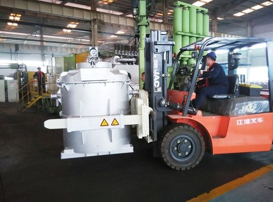 高温用途向け24ヶ月サービス寿命の溶融アルミニウム移送用ラドル