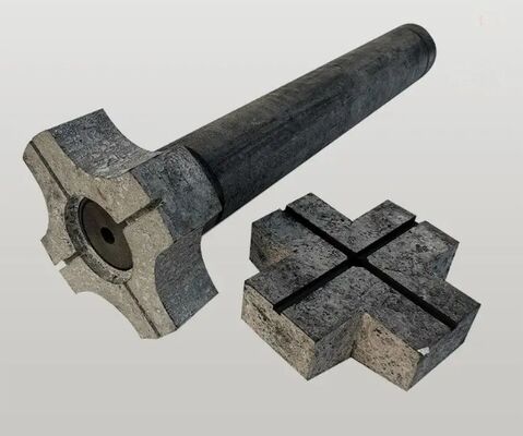 Anti-oxidation Graphite Rotor and Rotary Flux Injector with 90mm Diameter and 950mm Length for Aluminum Degassing