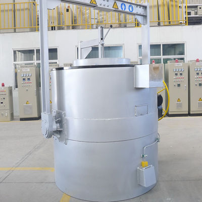 100kg 250kg 500kg 1T IGBTの電気アルミニウム溶ける炉の空気は冷却した