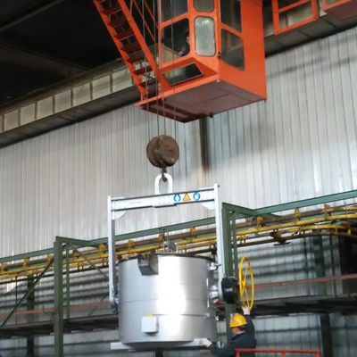 空気はカスタマイズされた容量のアルミニウム溶ける炉を冷却した