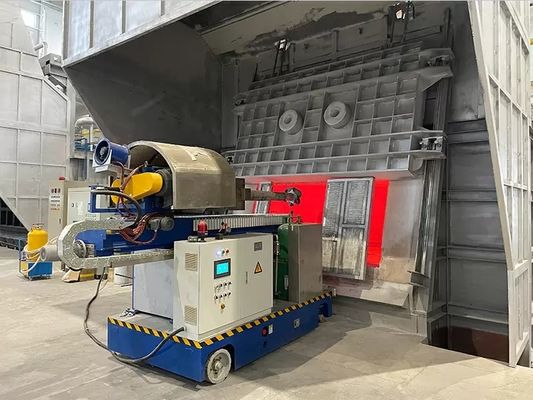 ロータリー脱ガス・精製インジェクタール 精製 最大炉時間 90分