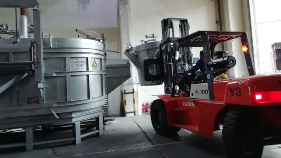 調整可能な容量kg 500~3000 アルミニウム生産のための溶融アルミの転送用小鉢