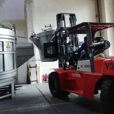 カスタマイズされた 溶けたアルミの 移転用小鉢 耐熱 生産性を向上させる