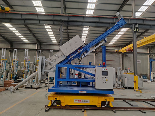 サーボモーター注入圧力制御付きロータリーフラックスインジェクター、アルミニウム精錬用、速度0～300mm/s、圧力25MPa