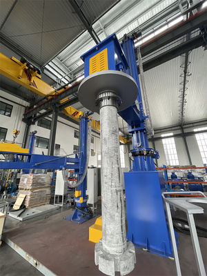 高純度精製グラフィット脱ガスローターと軸 3000KG 総機械重量 ≥99.996% 精製ガス純度
