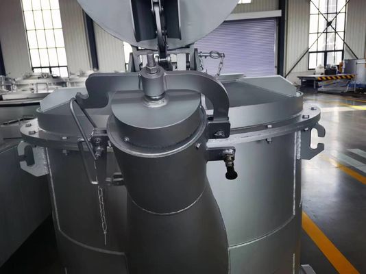 滑らかな表面仕上げ ≤15C/h 天然温度ドロップ転送のための溶けたアルミの転送ピッドル