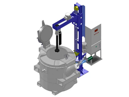 アルミの生産を4つのローターアルミ脱ガス機で向上させる 0-600 R/min グラフィットローターの速度とO2ppm≤5