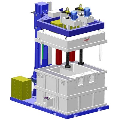 3相アルミウム脱ガス機 グラフィット回転器の速度100~600R/Min 調整圧力0.1-0.6MPa