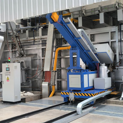 総電源 150kW グラフィットシャフトボックス型 ライン内回転脱ガス装置 改善された脱ガス性能