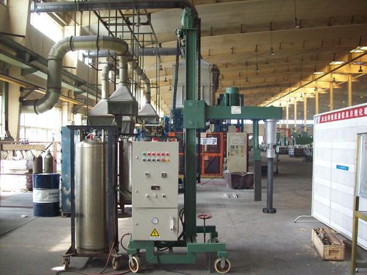純度回転式脱ガス装置 調整可能なガス流量15-30L/min グラフィットローターの速度r/min 0-600 精製ガス純度 ≥99996