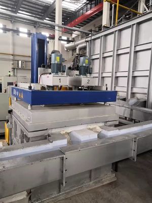 グラフィットシャフト材料 3相4線電源付き回転式脱ガス装置 100〜500RPM回転速度