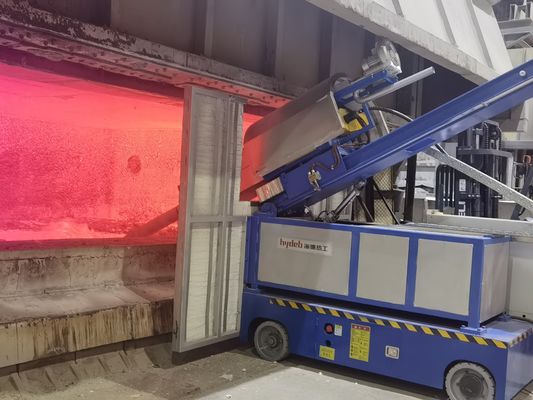 調整可能な回転流体注入器 精製ガス流量 L/min 15-30 純重量 4500kg 精製と脱ガス時間 0-99 Min