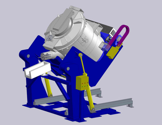 360°回転 アルミ液体転送袋 フォークリフトタイプと溶けたアルミのための茶碗設計