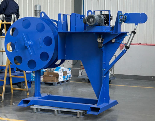 High-Capacity 15-Rod Feeding System with Stainless Steel Construction and Variable Speed Control for Rotary Flux Injector