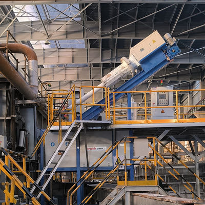 サーボモーター注入圧力制御付きロータリーフラックスインジェクター、アルミニウム精錬用、速度0～300mm/s、圧力25MPa