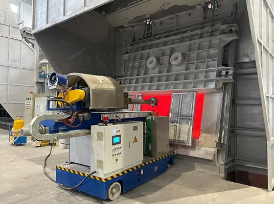 Rotary Flux Injector for Aluminium Melt Refining 500mm Rotor