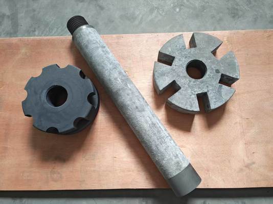 ロータリーフラックスインジェクター装置メンテナンス用、高品質で長寿命の交換可能なグラファイトアクセサリ