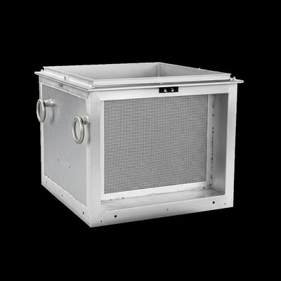 耐久性のあるアルミニウム製液体ろ過ボックス（プレート寸法17インチ*17インチ*1インチ、流量に応じたラウンダーサイズ）