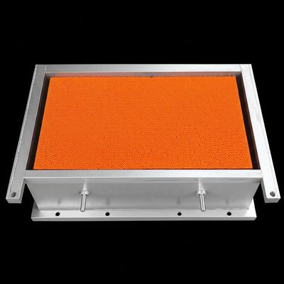 活性炭ダイカストマシンろ過ボックス、60 PPIセラミックフォームフィルター付き