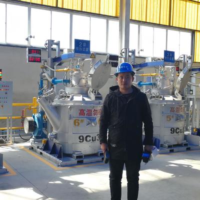 Compact Ladle Preheater with 1.6*1*2.8m Design and Up To 50 Tons Heating Capacity in Iron Grey