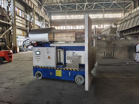 速く溶ける小さい電気アルミニウム溶ける炉アルミニウム930のKGの880mmのインゴット