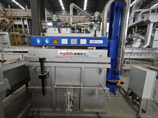 アルミ合金の鋳造のための版のタイプ3500kgのアルミニウム把握炉