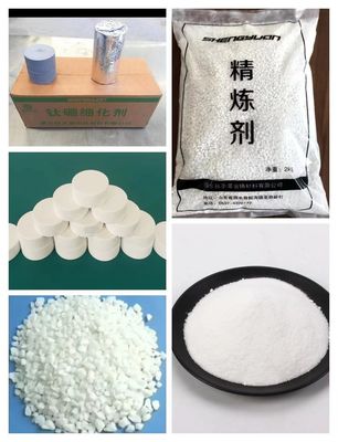 工業用アルミニウムの精製流は,高脱ガス効率と溶けたアルミニウムの水素除去のために