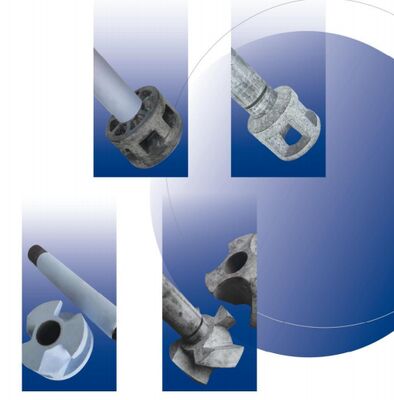 高温耐性,熱衝撃耐性,自己潤滑性を持つ回転流体注入器用グラフィットローターシャフト