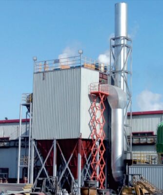 環境に優しいカートリッジ式集塵機、大風量、高除塵効率、PLC制御システム