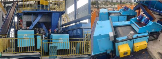 415V±10%電源および集中制御システムを備えた、1時間あたり5トンの廃棄アルミニウムリサイクルライン