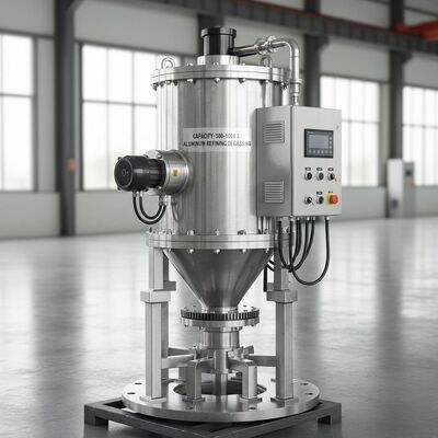 容量 500-1000 L H アルミ 精製 脱ガス 機械 フレンズ アルミの溶融制御を強化するために設計されたタイプ