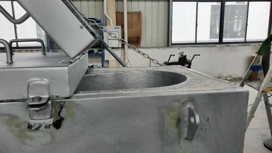 純度の溶解したアルミニウムISO9001のためのライン空気扱う人フィルター箱のCFF12 12in CFF