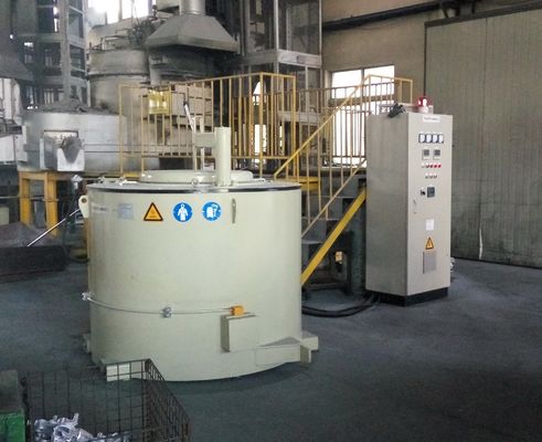 0.60Mpa 1000KGの帽子のCorelessの誘導の小さい鋳物場の炉の維持の温度