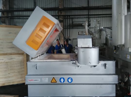炉アルミニウムを溶かし、握る銀製800KG 0.60MPaアルミニウム950のDeg