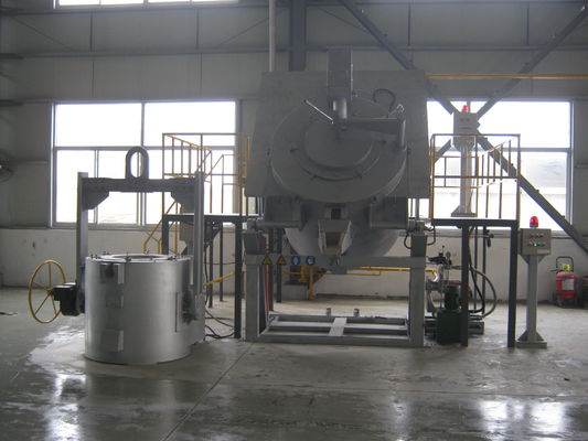 電気300KGアルミニウムるつぼ炉