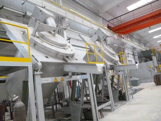 5 KPa ガスの圧力 アルミ製 細規模生産用 溶融炉