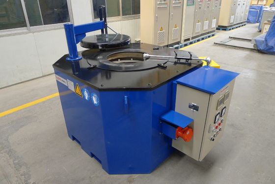 1200KG鋼鉄280のKg/Hののための青い傾く電気るつぼの溶ける炉鉄のOutshell