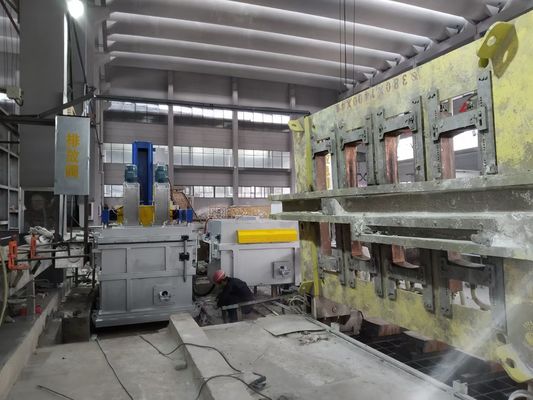 ライン単位のアルミニウム ガス抜き処理を精製する45KWプロセス タイプ750のDegのといの