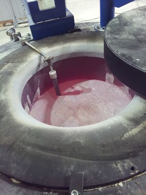 アルミニウム溶ける把握炉の完全燃焼のための青い1000KG電気炉