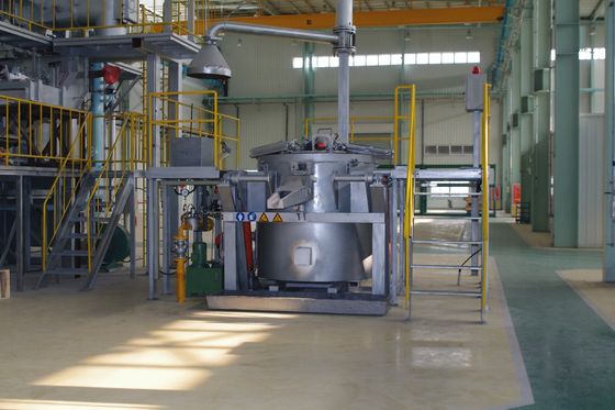 5 KPa ガスの圧力 アルミ製 細規模生産用 溶融炉