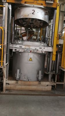 900KG銀製アルミニウムるつぼ炉