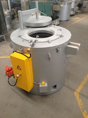 LPDのための薄黄色の800KG保有物の炉のダイ カストの誘導の溶けるアルミニウム