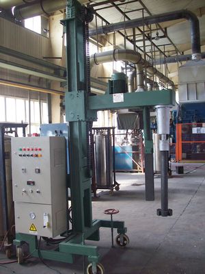 0.1mpa 600 Rpmのアルミニウム防止の過熱を精製する回転式ガスを抜く単位プロセス