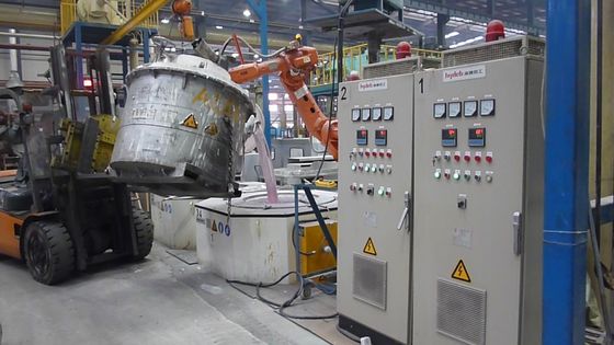 灰色は産業電気炉を溶かす0.30MPaアルミニウム スクラップを3500のKg結び付ける