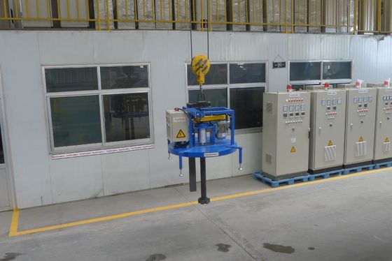 回転式Degasserの器具のアルミニウム精錬を中断する400のRpm